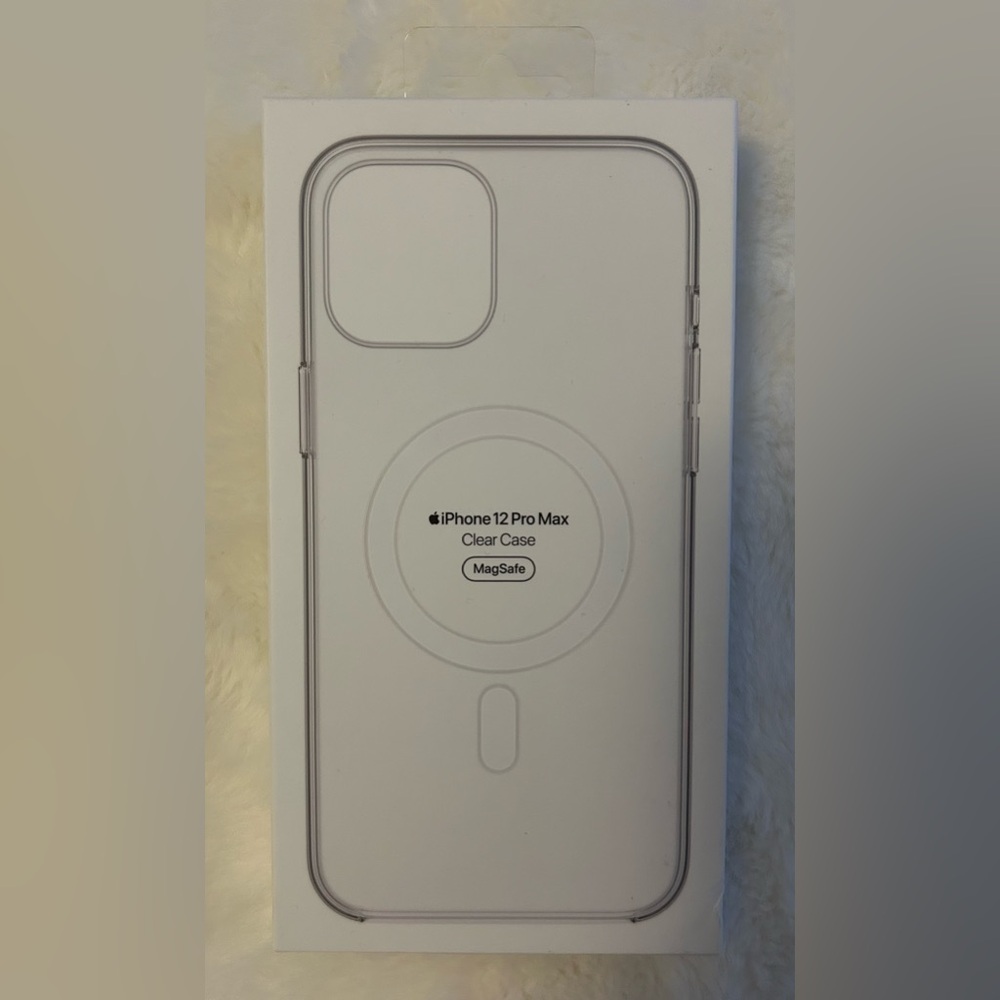 New in sealed box Apple iPhone 12 Pro Max Case with MagSafe - Clear